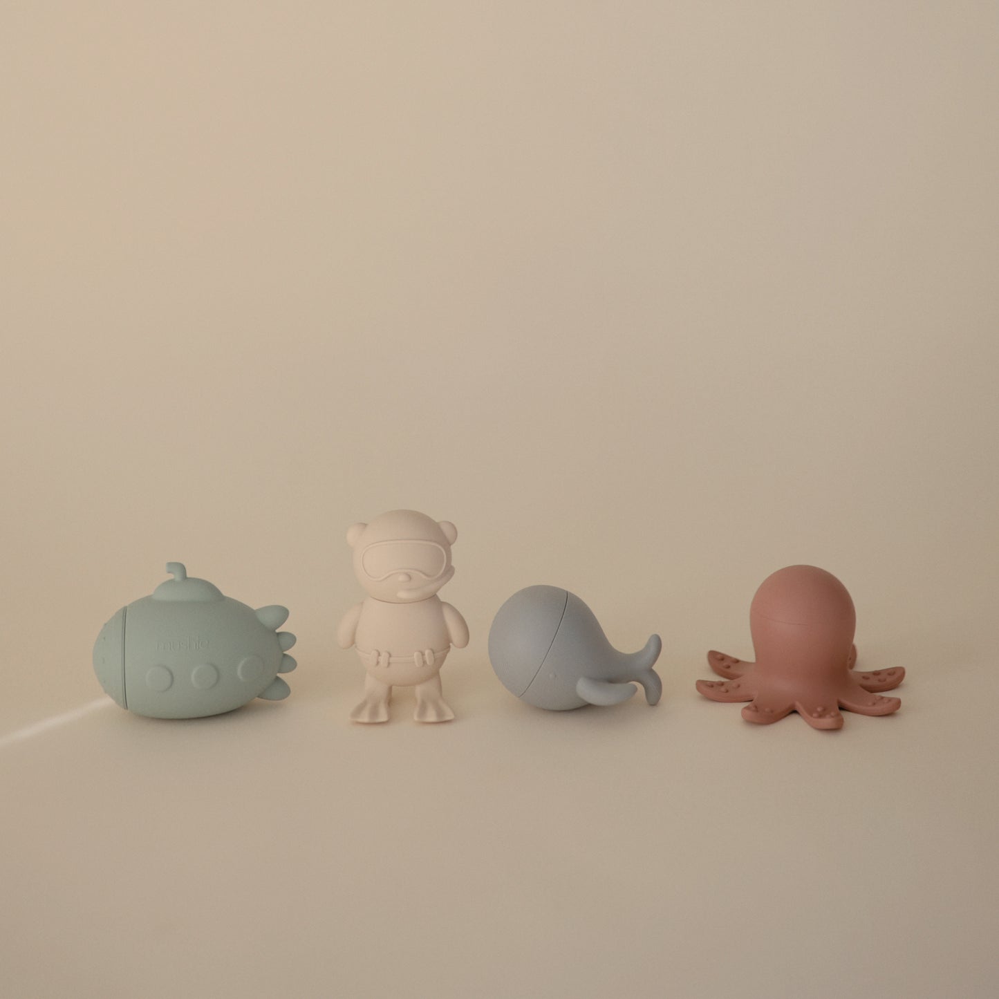 Sealife Mold Free Bath Play Set - 4 Pack