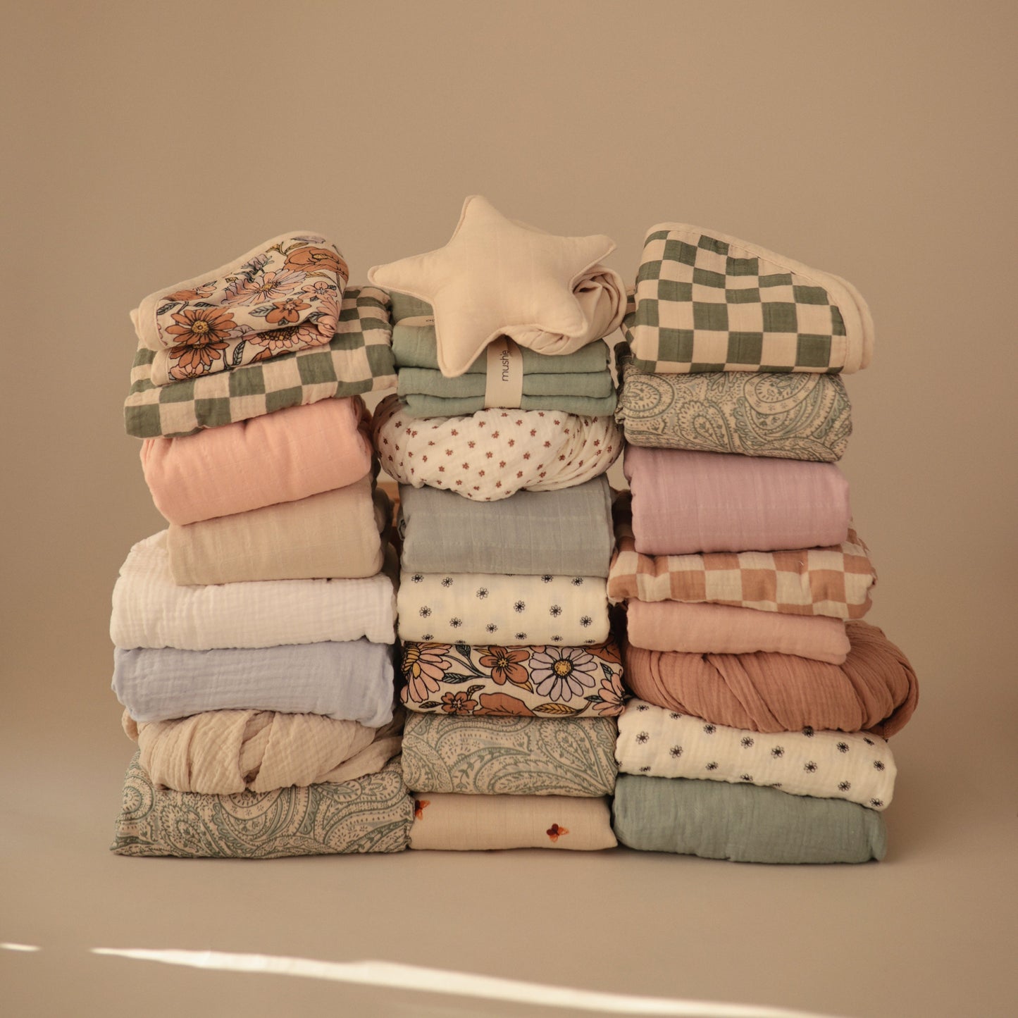 Organic Muslin Burp Cloth- 2pk