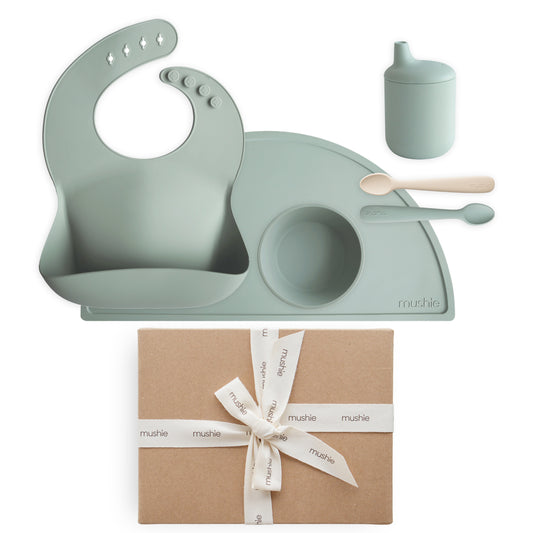 Feeding Gift Set - Cambridge Blue