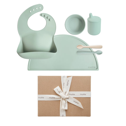 Feeding Gift Set - Cambridge Blue