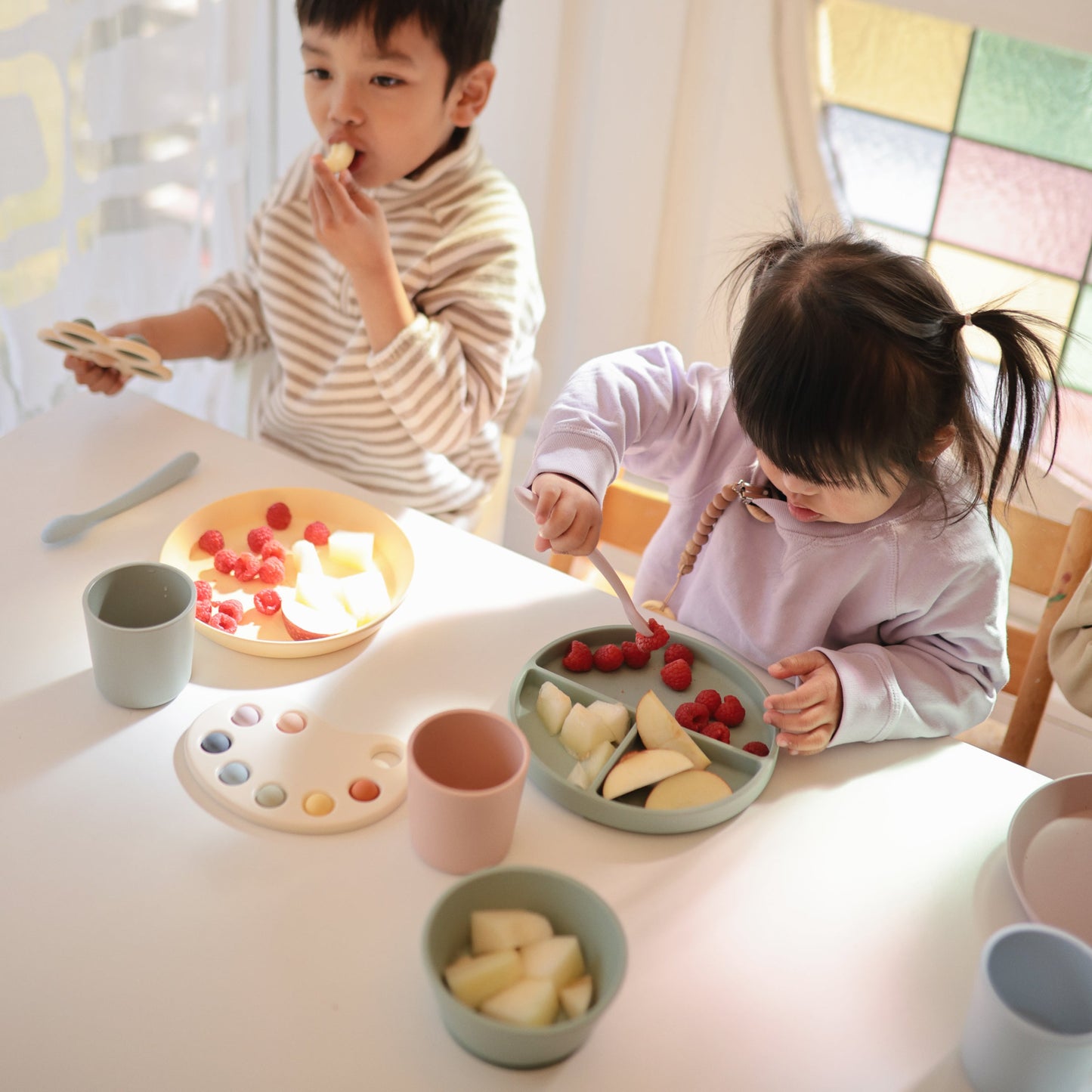 Silicone Feeding Spoons- 2pk