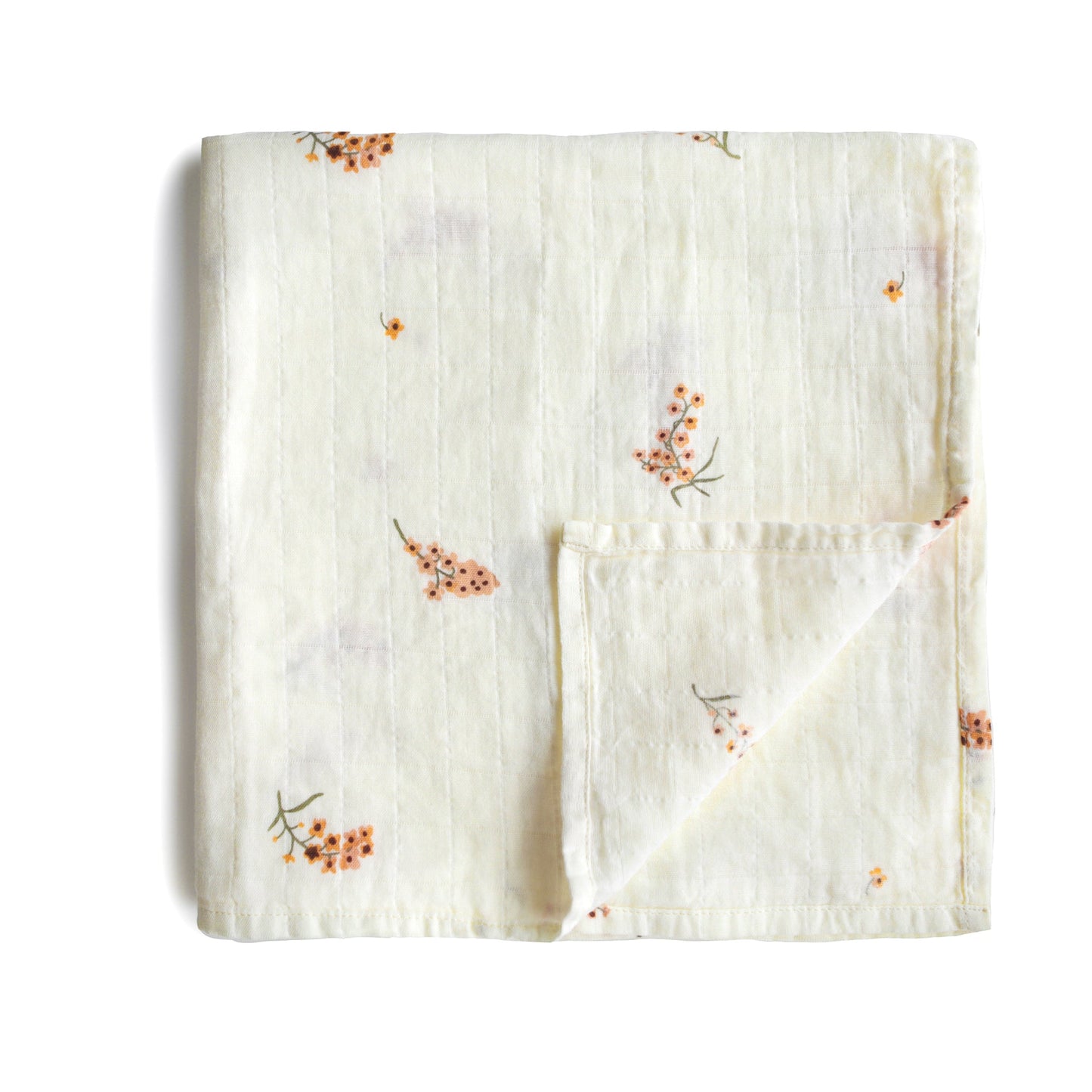 Flowers Organic Cotton Swaddle